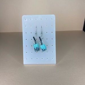 Boba drink earrings